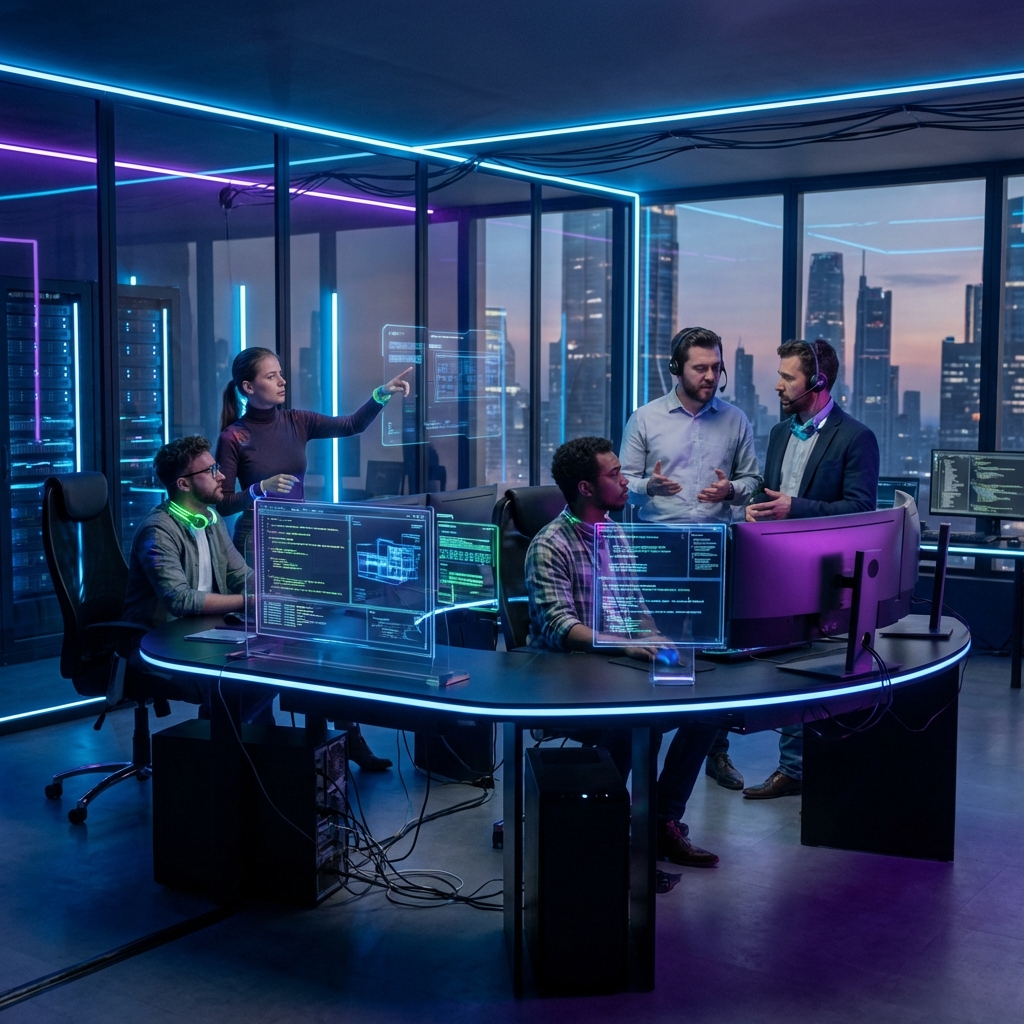 Futuristic Dev Team